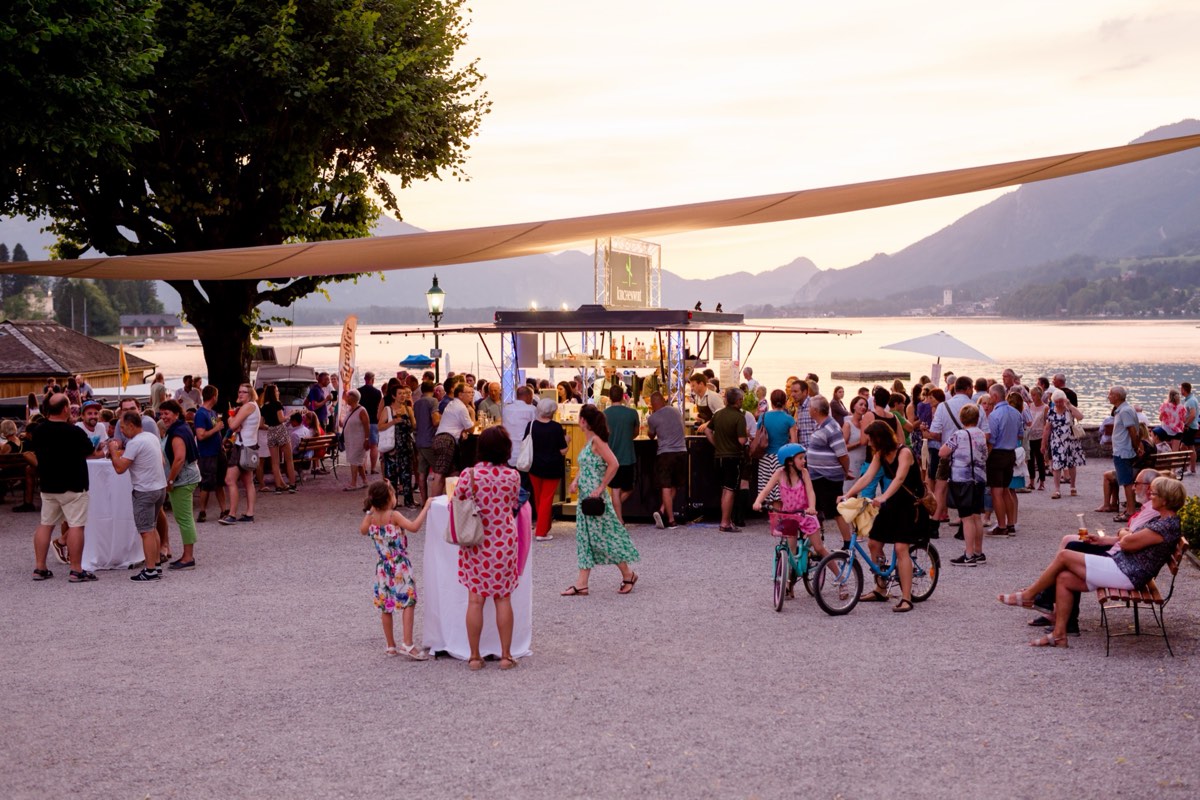 Wein am See Atmosphäre